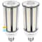 Luxrite COB LED Corn Bulbs 36/54/63W3 CCT Selectable Up to 9300LM 100-277V E39 Base 2-Pack LR41607-2PK - alternate 1